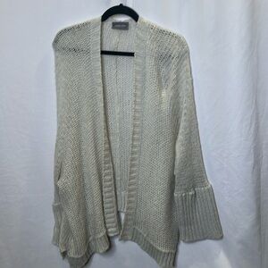 Wooden Ships open front cardigan sweater in off white.  Size L-XL. GUC